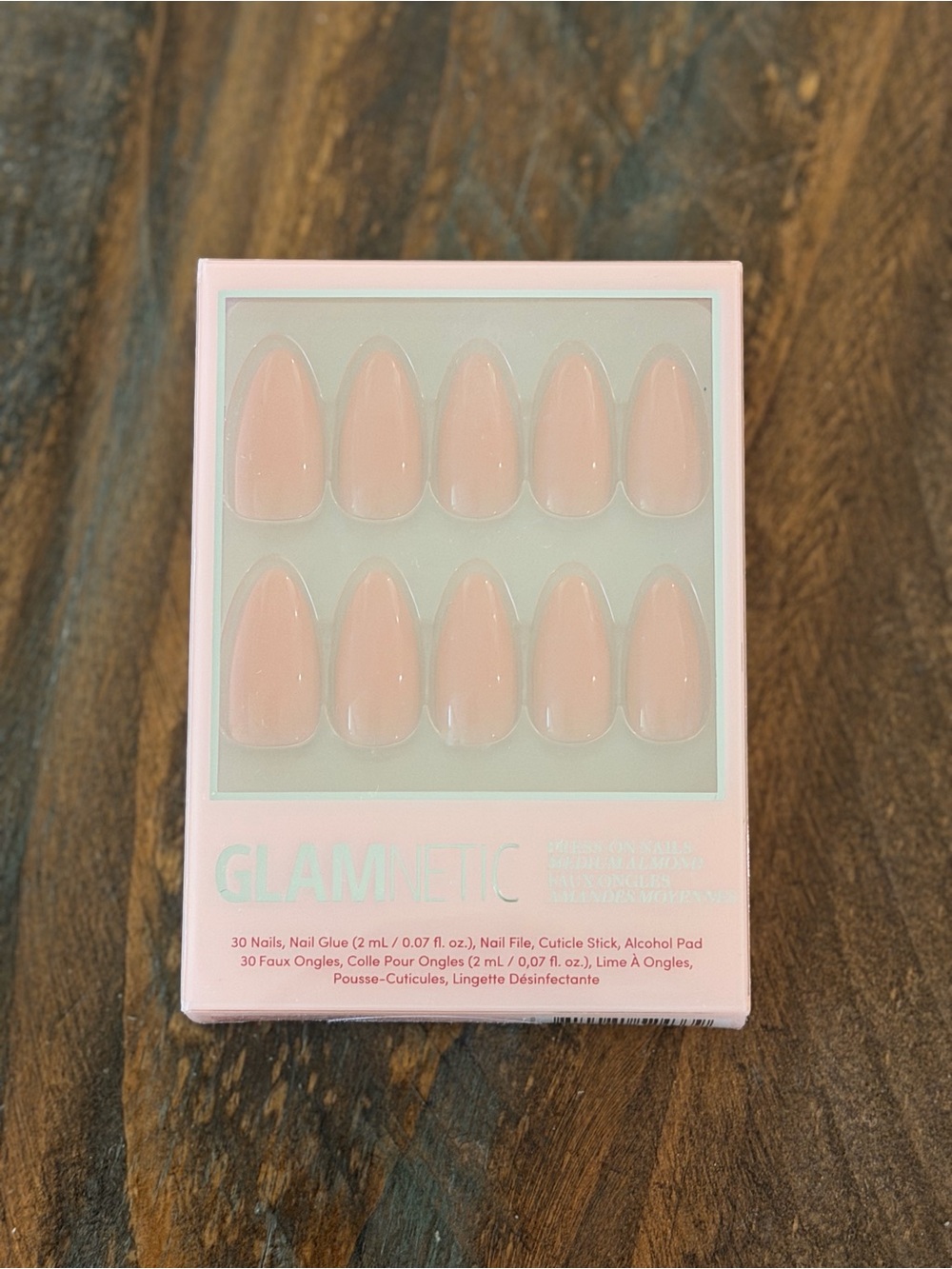 Glamnetic Press-On Nails in Sheer Pink
